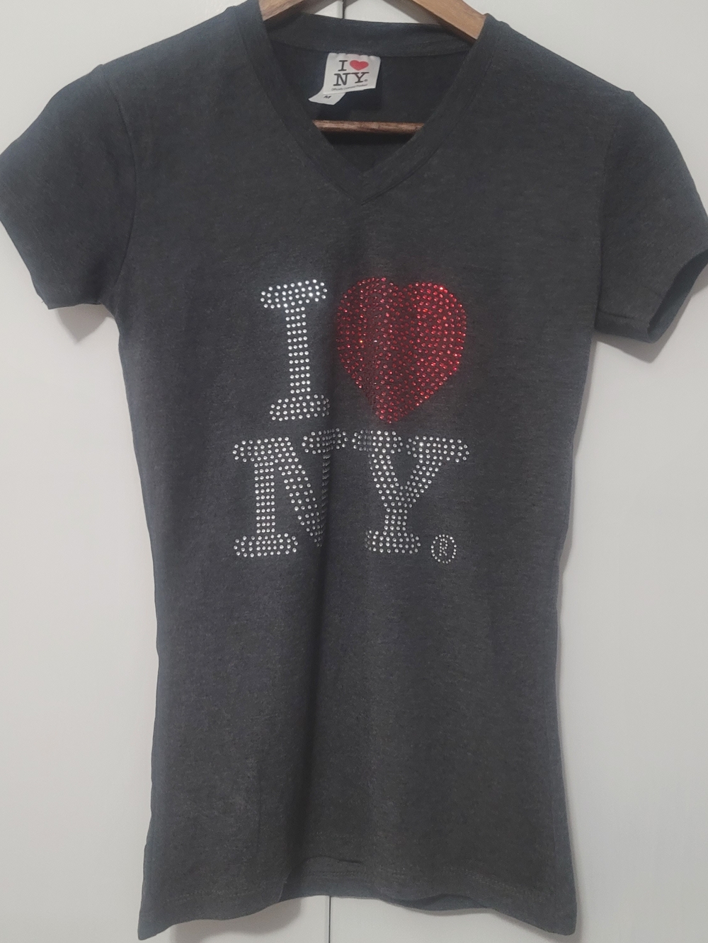 I ❤️ NY Graphic Tee - Black with Red Heart